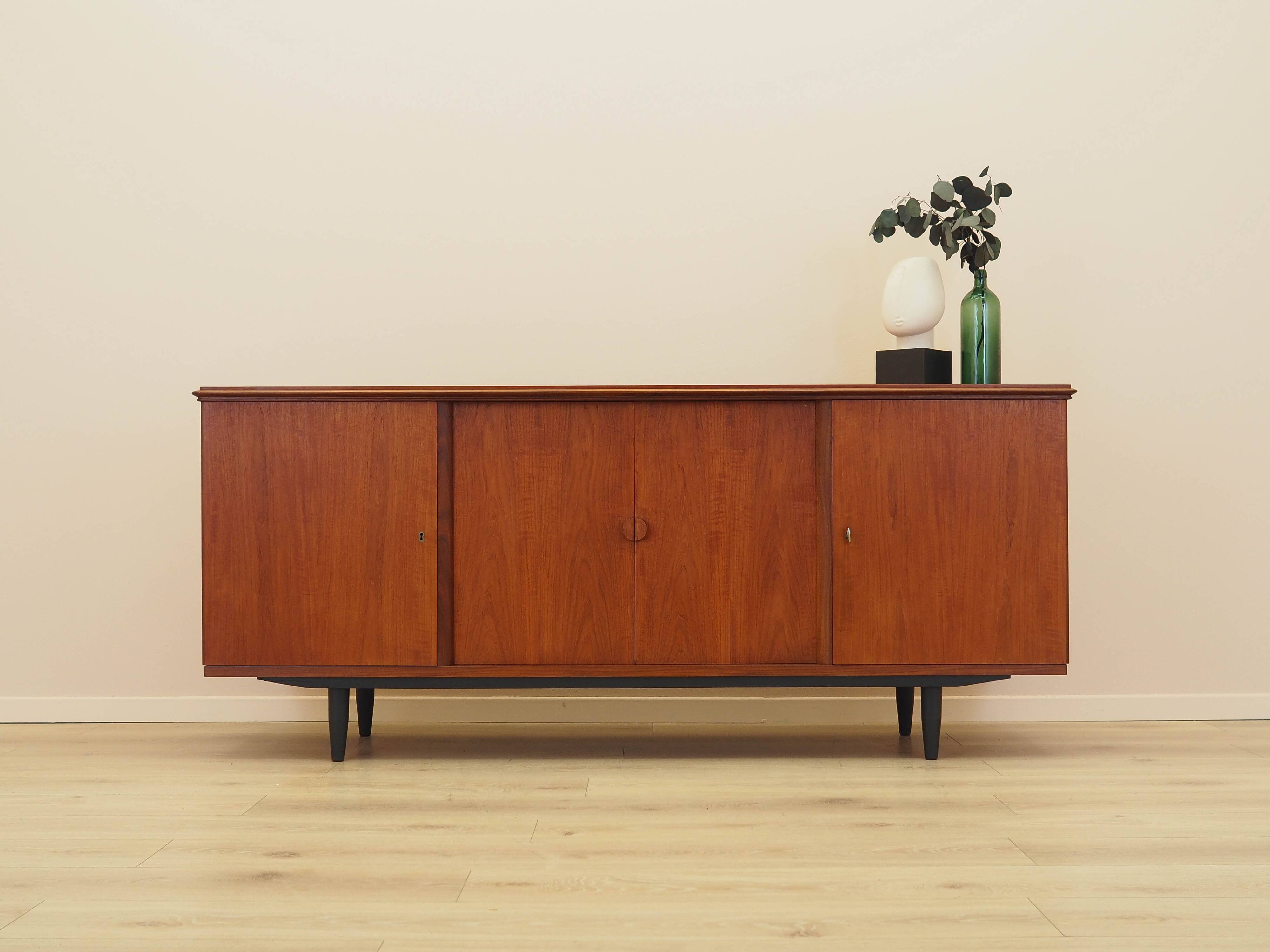 Teak sideboard, Danish design, 1970s, made in Denmark