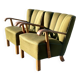 Paire de fauteuils danois du milieu du siècle