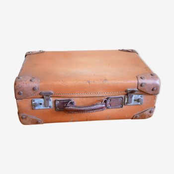 Valise cuir vintage