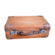 Vintage leather suitcase