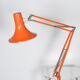 Lampe d'architecte orange
