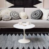 Argentine rug 100% pure wool gray and black