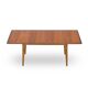Swedish extendable teak table, 1950s