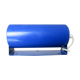 Ikea roll wall lamp model V413 in blue lacquered metal 1980