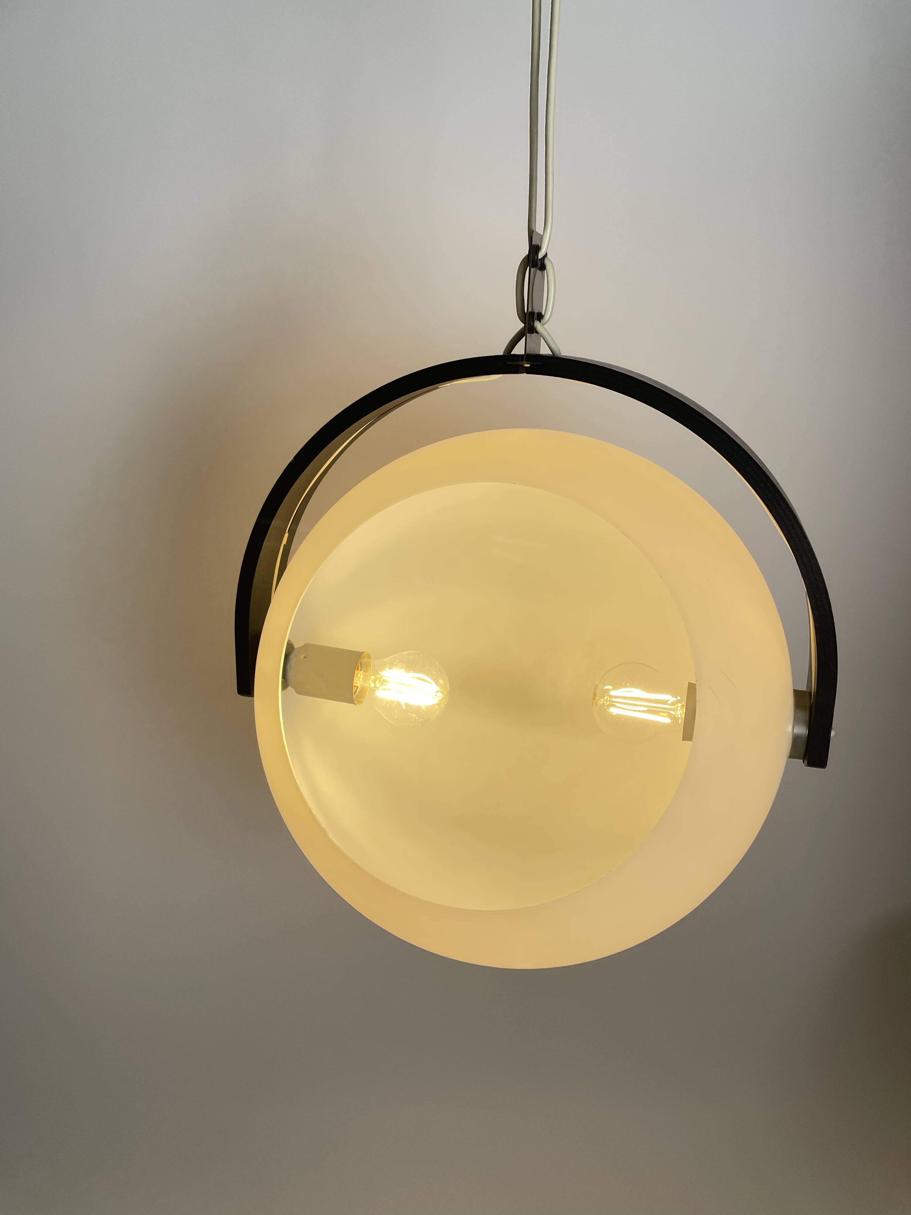 Vintage Temde Adjustable Pendant Lamp, Model 727, Germany, 1960s