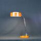 CharlJumo, Modern industrial desk lamp, Original orange color, France