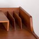 Danish teak desk, model 56, by Arne Wahl Iversen/Vinde Mobelfabrik.