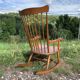 Rocking chair en bois