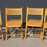 Pair of folding chairs cannes