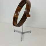 Uno and Osten Kristiansson rosewood table mirror edition Luxus Sweden circa 1960