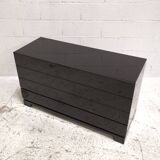 Commode bois laqué design Roche Bobois