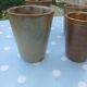 Vintage stoneware mugs