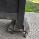 Antique Breton oak cabinet, richly carved