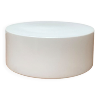 Mid-century German minimalist glass ceiling or wall lamp by Big, 1960s.