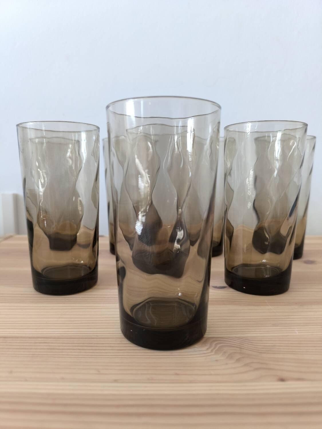 Set de 8 verres à sirop duralex 1970