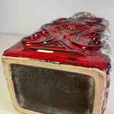 West Germany "Fat Lava" rectangular vase