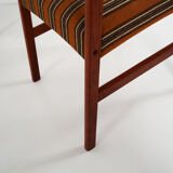 Six teak chairs, Scandinavian design 1970s
