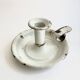 Cellar rat enamelled metal candle holder