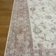 Vintage Large Pastel Carpet with Flowers
