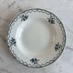 Set of 6 antique deep plates — Céranord pottery, model