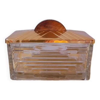 Art deco glass box 1920