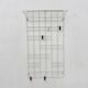 Vintage wire metal wall coat rack , 1960s