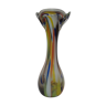 Vintage multicolored Murano vase