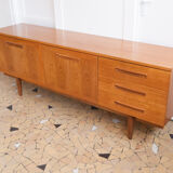 Scandinavian line clear teak