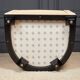Pair of Art Deco First Time armchairs 1930 cream fabric on wooden structure