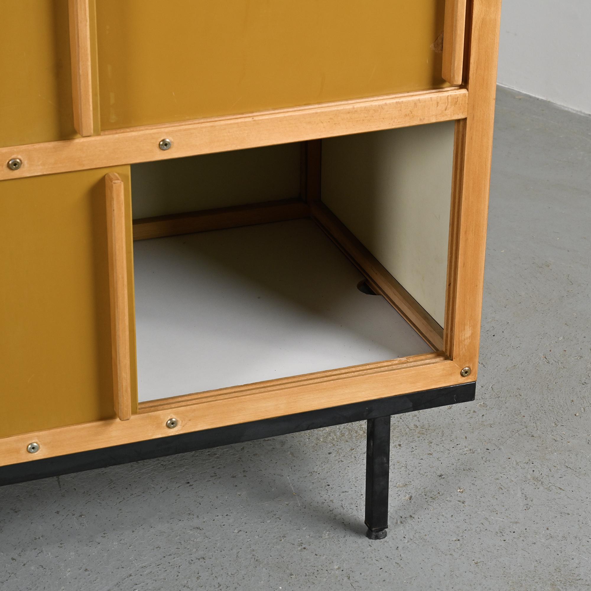 Vintage wardrobe by André Sornay, circa 1960.