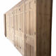Ensemble placard 7m officine bois massif 10 portes 1950