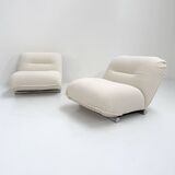 Pair of Armchairs by Giuseppe Munari for Poltrona Munari, 1970