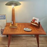 Table basse style scandinave années 50 palissandre