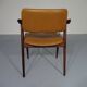 Rosewood and leather armchair from GM, 1960s