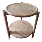 Folding rolling table