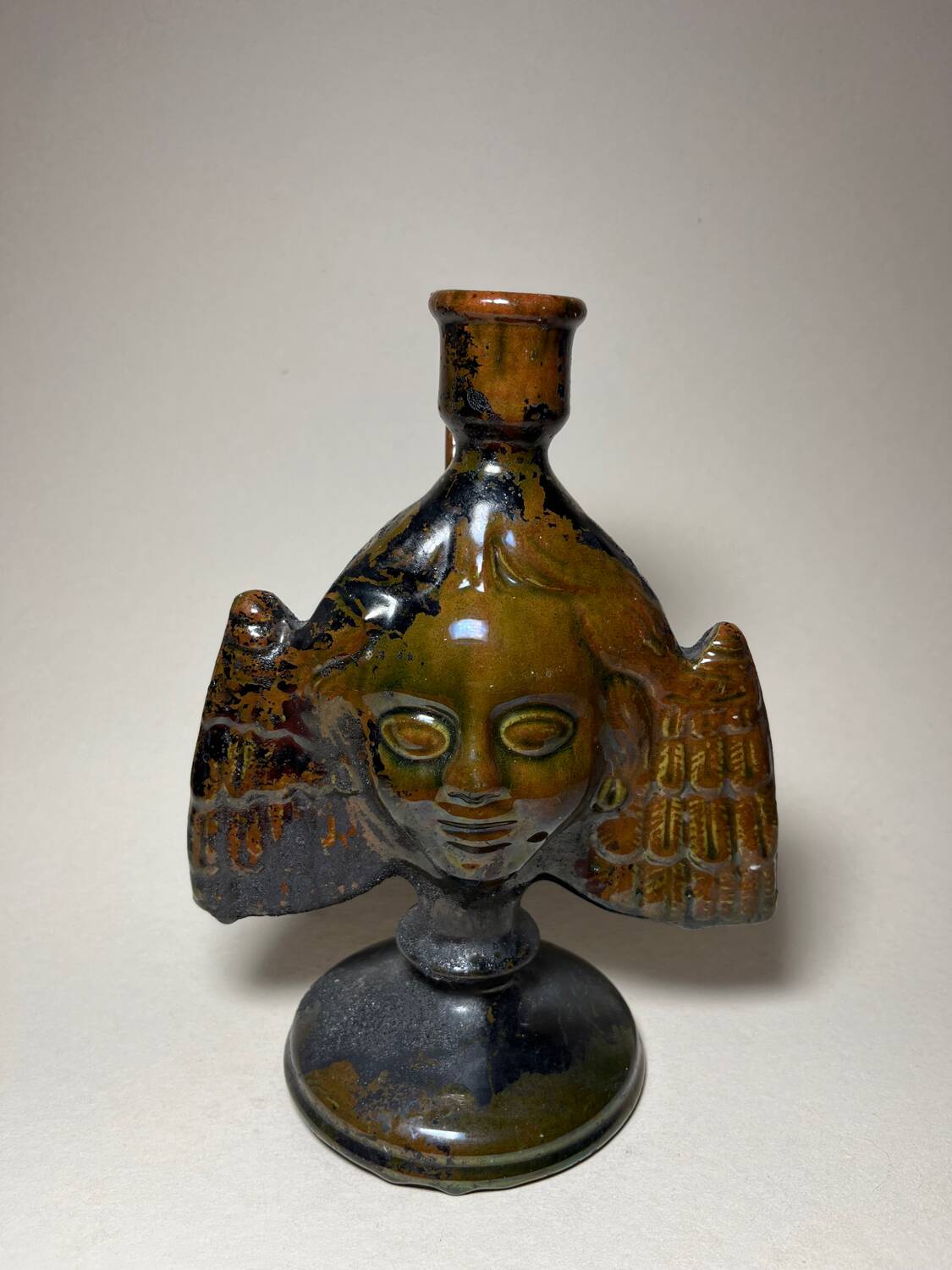 Ceramic candle holder