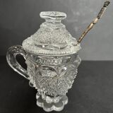 Moulded glass mustard