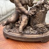 Meyer – Antique terracotta sculpture – Winged putto