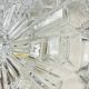 Large wall light ceiling light round minimalist glass 1970 1980 seventies eighties LAMP-7136