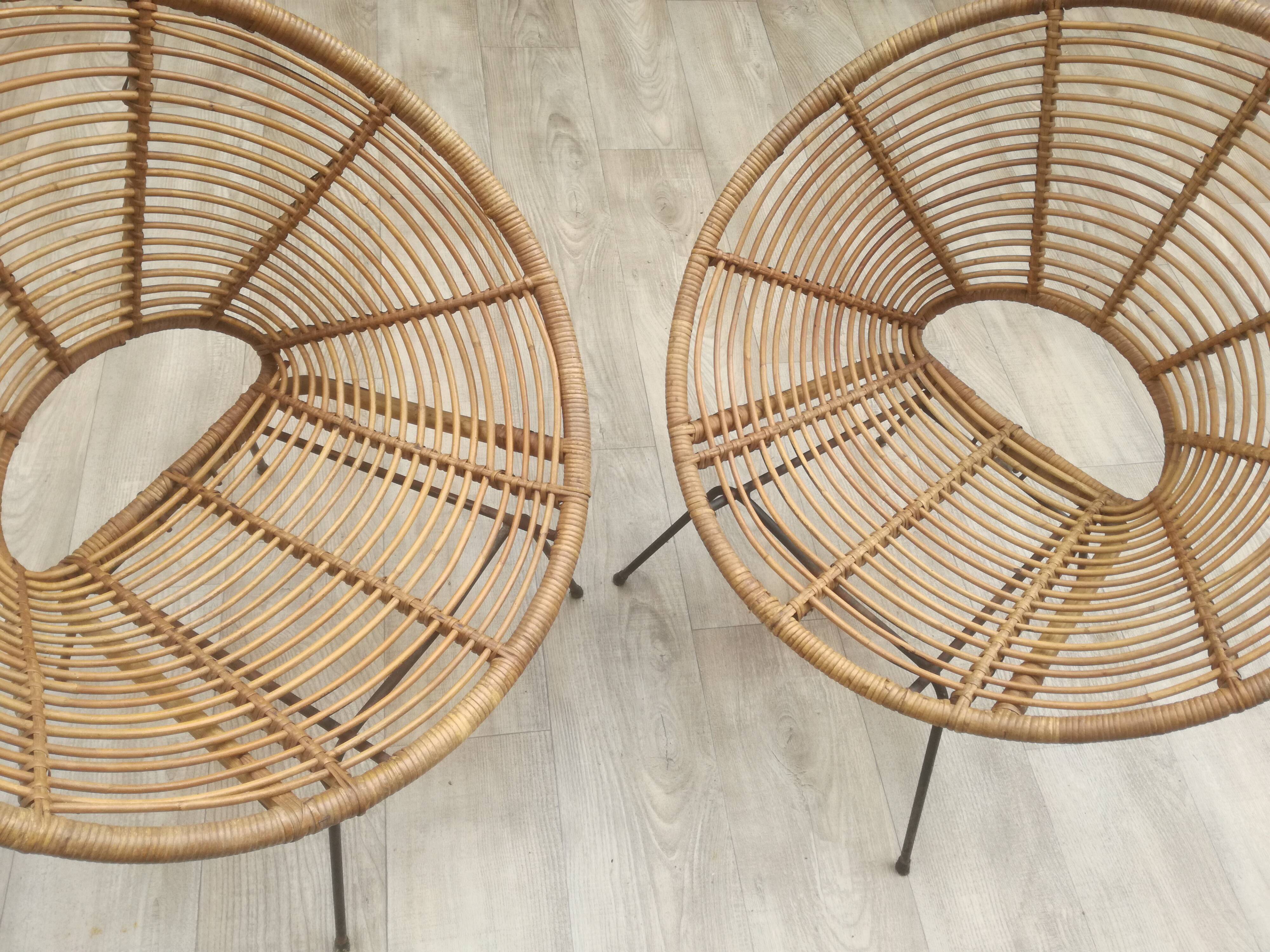 Pair of armchairs in the 1950