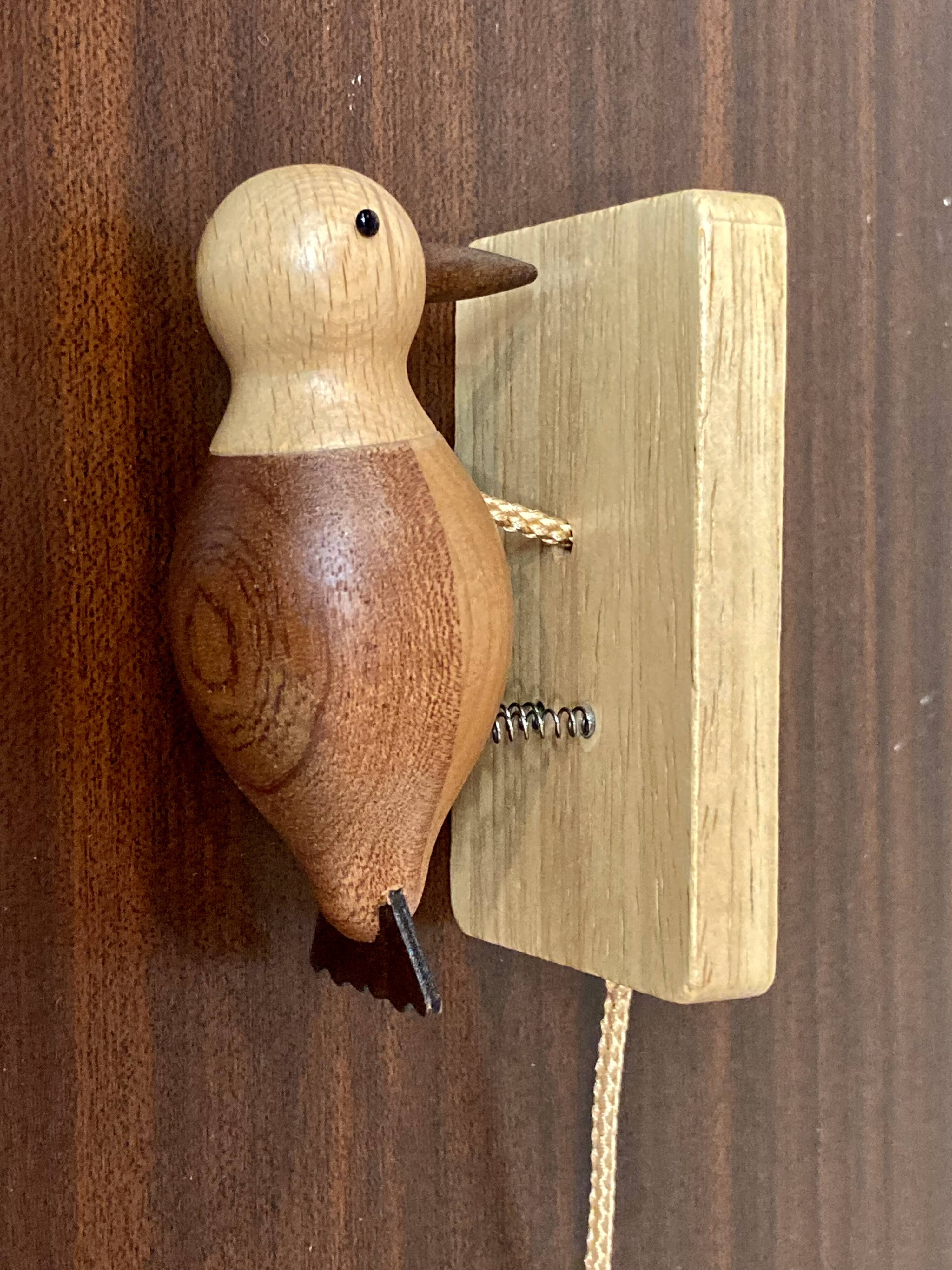 Scandinavian toc toc bird design.