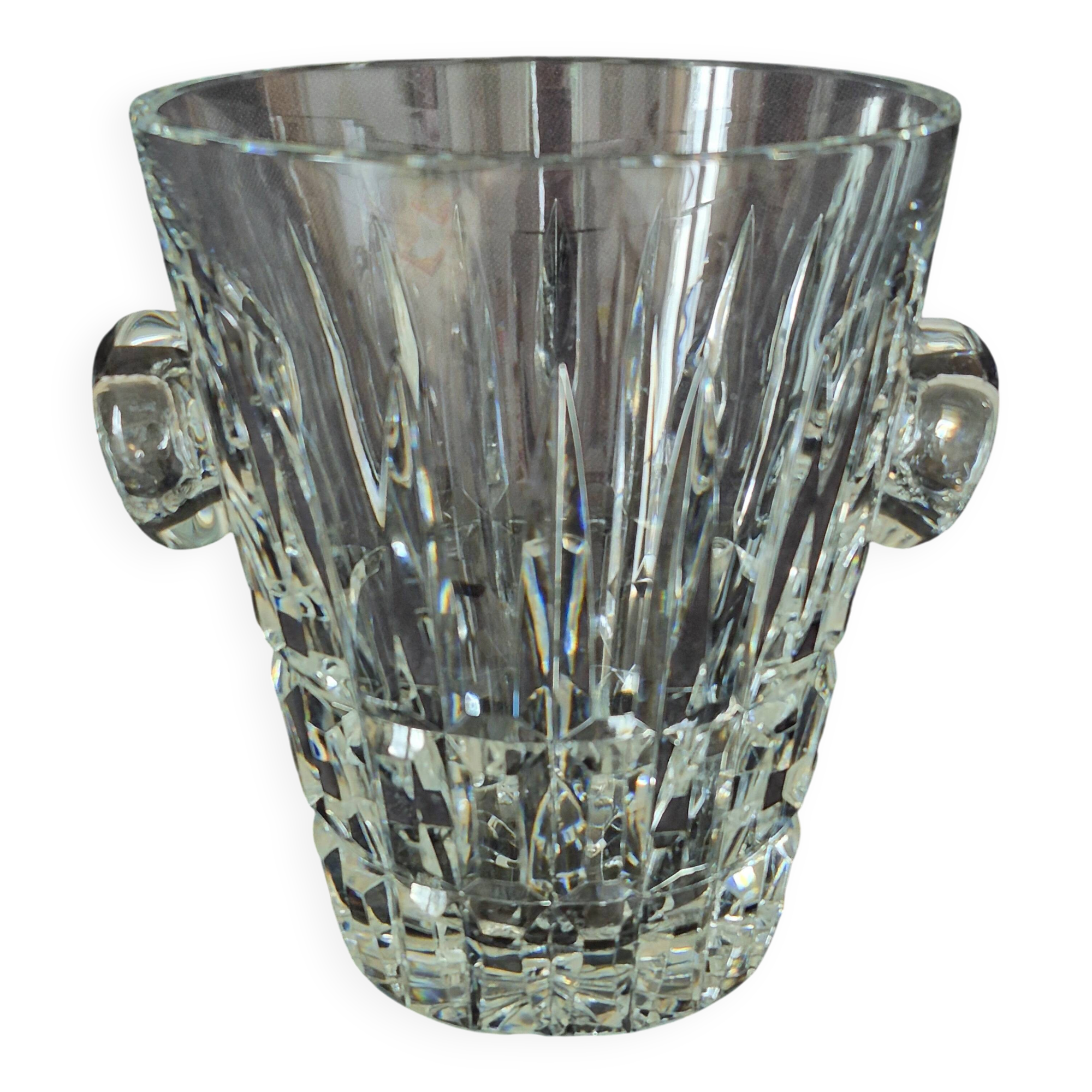 Saint Louis Manhattan A558 crystal ice bucket