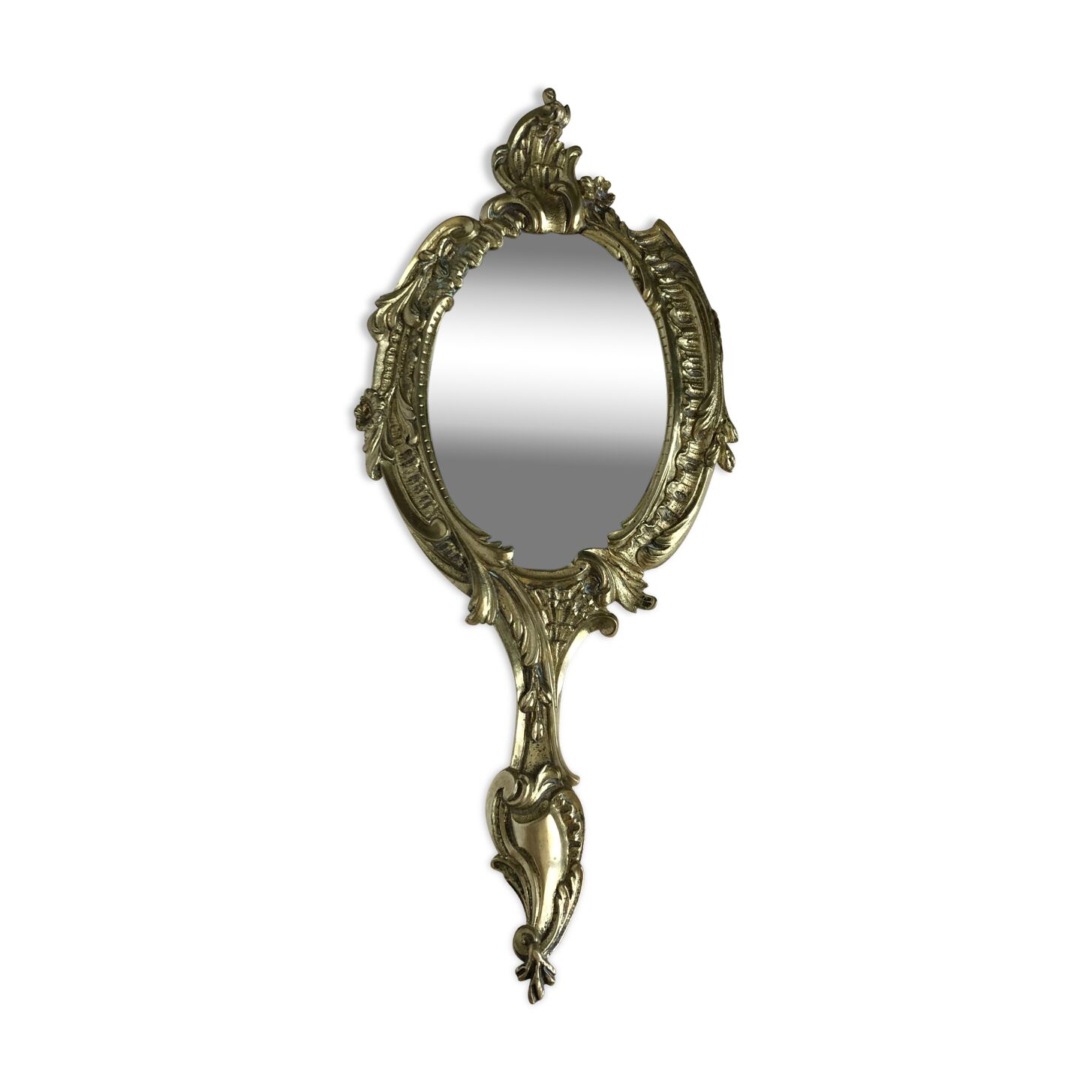 Hand-faced mirror