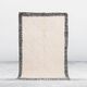 Moroccan rug: berber rug, black and white moroccan, beni ourain, 150/250