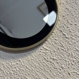 Vintage 1960 asymmetrical mirror - 69 x 35 cm