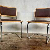 Set of 4 Marcel Breuer chairs Made in ITALY