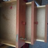 Vintage Scandinavian teak desk 60