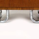 Restored Bauhaus Bedside Tables by Hynek Gottwald, 1930s, Set of 2