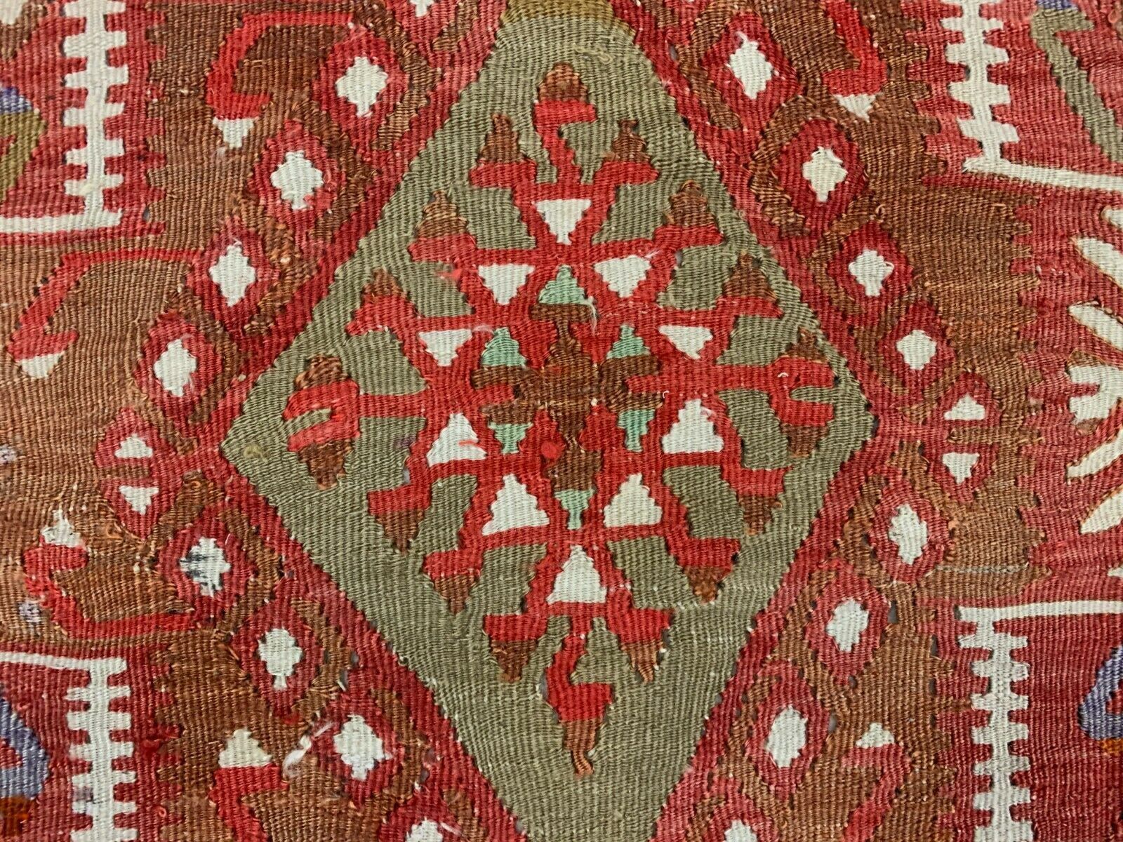 Turkish kilim 348x144 cm wool