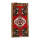 Petit tapis turc vintage 103x52 cm, Short Runner, Tribal, Shabby, Mini Tapis